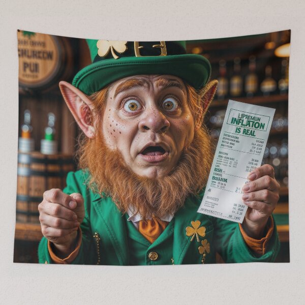 Item preview, Magical inflation: Not even leprechauns can pay the bill designed and sold by Sartawsky.