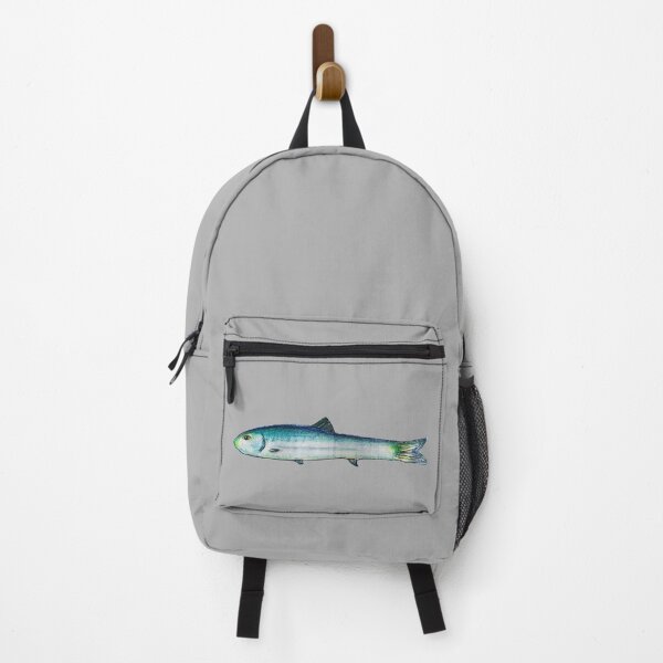 Item preview, Blue Anchovy Fish Illustration designed and sold by LinhPhungArt.