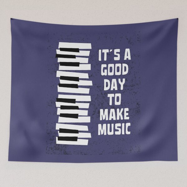 Item preview, It´s a good day to make music designed and sold by Sketch-Shack.