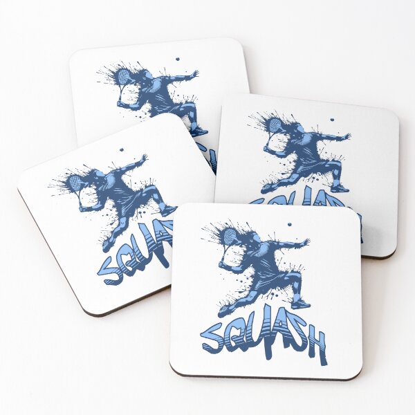 Item preview, Squash player paint splash designed and sold by Graffik-Peeps.