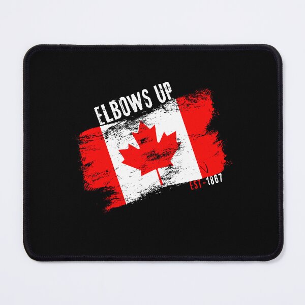 Item preview, Elbows Up Gloves Off Fun Hockey, True North Strong and Free Proud Canadian designed and sold by VibeTwist.