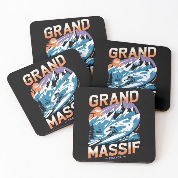 Item preview,  Grand Massif Vintage Vibes - Retro Ski Tee designed and sold by skiprender.