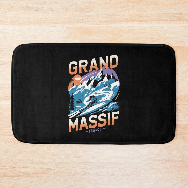 Item preview,  Grand Massif Vintage Vibes - Retro Ski Tee designed and sold by skiprender.