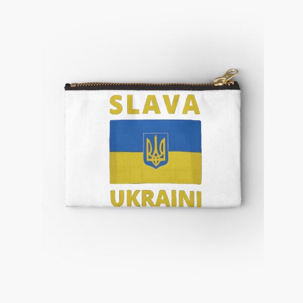 Item preview, SLAVA UKRAINI GLORY TO UKRAINE SUPPORT UKRAINE designed and sold by BugiDesignArt.