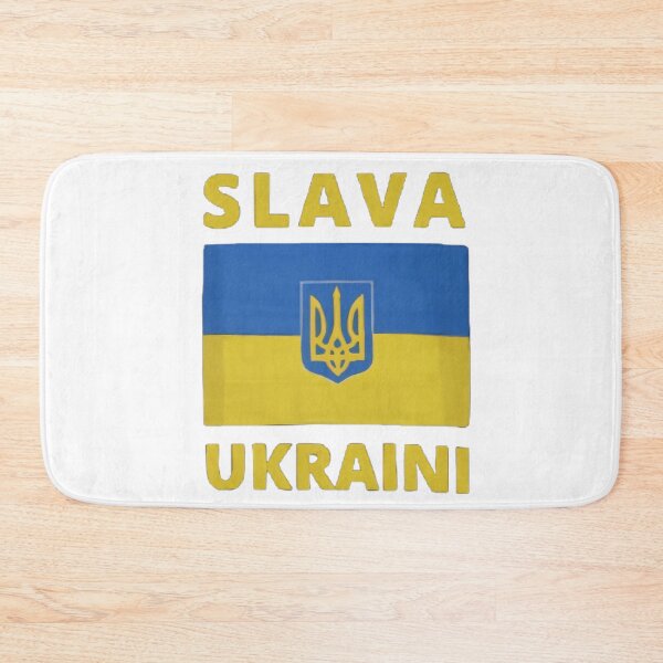 Item preview, SLAVA UKRAINI GLORY TO UKRAINE SUPPORT UKRAINE designed and sold by BugiDesignArt.