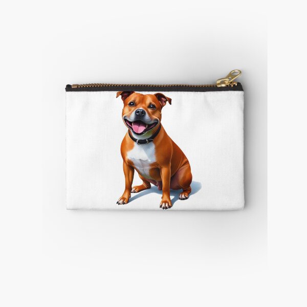 Item preview, Red Staffy Portrait designed and sold by MaedK.