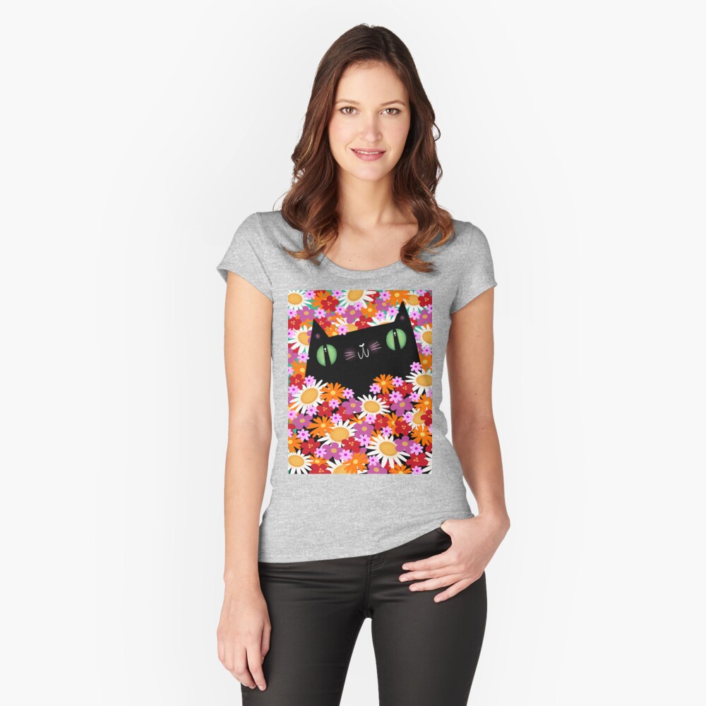 Aperçu de l'œuvre T-shirt échancré créée et vendue par gal-art.