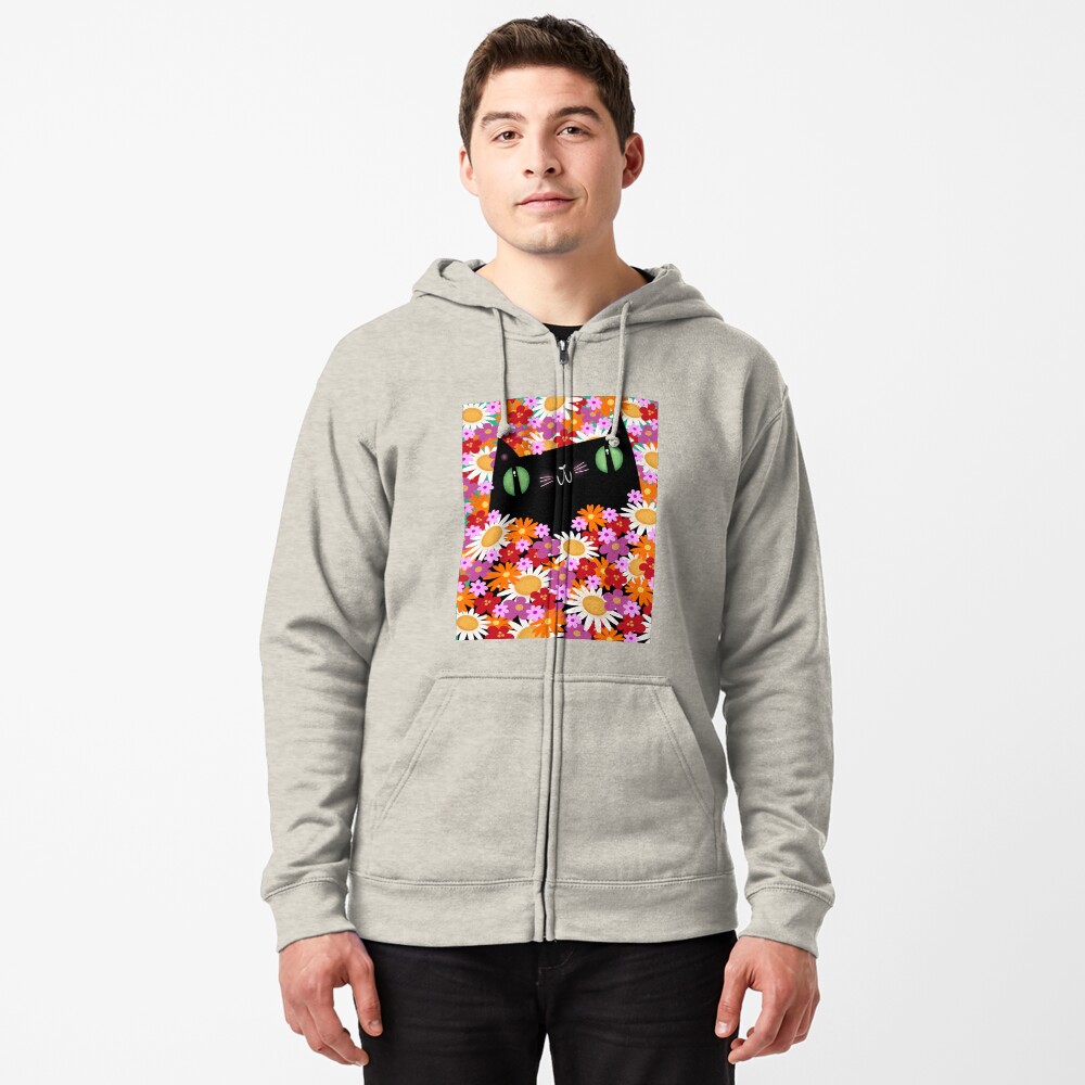 Aperçu de l'œuvre Veste zippée à capuche créée et vendue par gal-art.