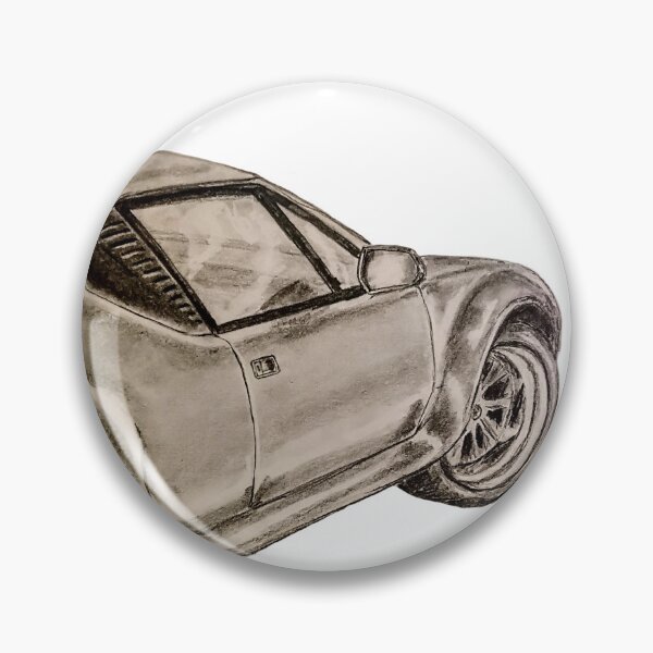 Artikelvorschau, Zeichnung von Detomaso Pantera entworfen und verkauft von WisniaRysuje.