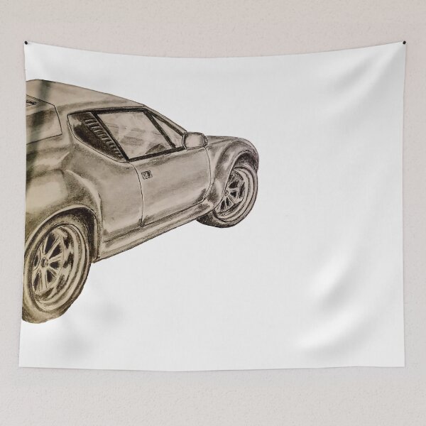 Artikelvorschau, Zeichnung von Detomaso Pantera entworfen und verkauft von WisniaRysuje.