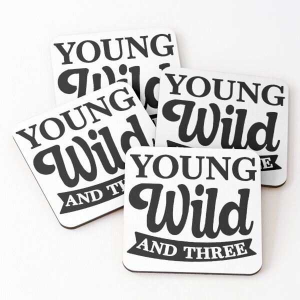 Item preview, Young Wild and Three designed and sold by DefinedbyDesign.