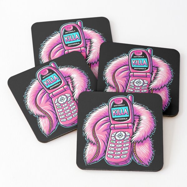 Item preview, Pink Killa Flip Phone | 2000s Hip Hop Aesthetic designed and sold by Zuriel Hargrove.