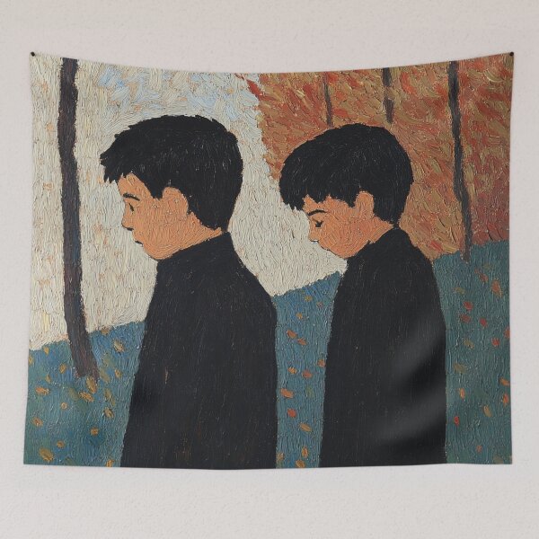 Item preview, Brothers | Post-impressionist painting style designed and sold by ComicsFactory.