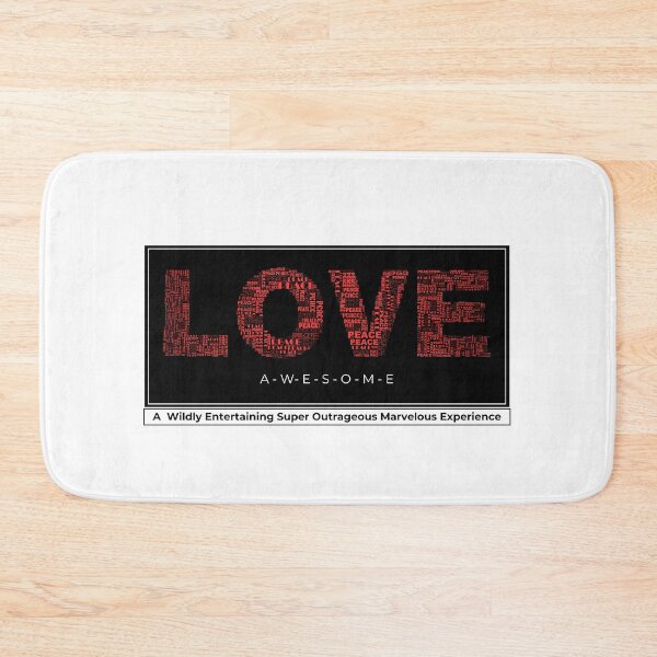 Item preview, Love Awesome - Acronym designed and sold by BeeG2024.