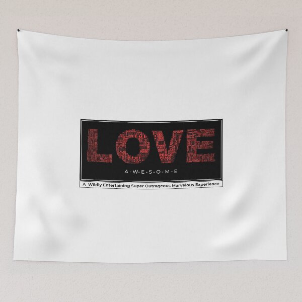 Item preview, Love Awesome - Acronym designed and sold by BeeG2024.
