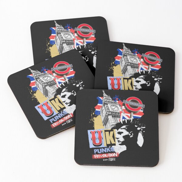 Item preview, "UK Punks" – Bold British Punk Rock Aesthetic & Rebel Spirit Design designed and sold by Colorful-Garden.