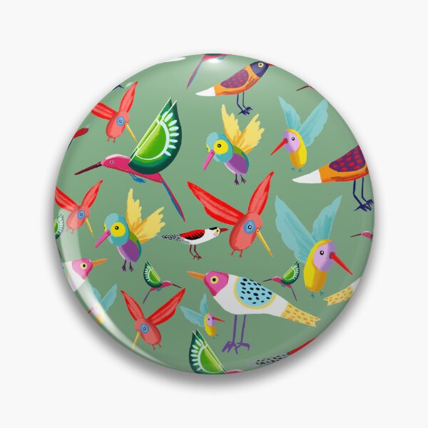 Artikelvorschau, Lebendige, farbenfrohe Vogelillustration – Atemberaubende Kunstwerke exotischer Vögel in voller Farbe entworfen und verkauft von Pandositive.
