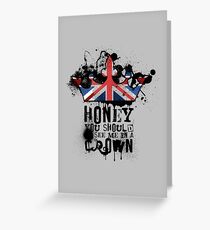 H☻ney Greeting Card