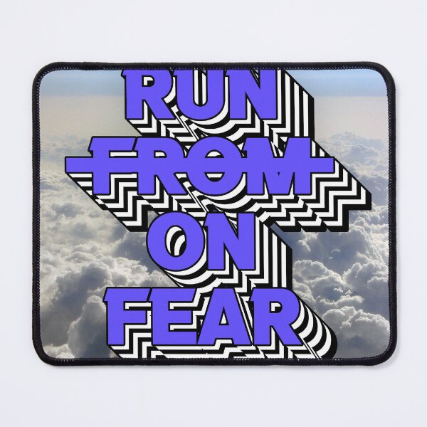 Item preview, RUN ON FEAR designed and sold by The Turbulent Architect.