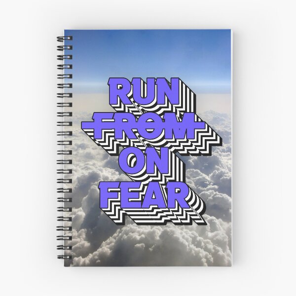Item preview, RUN ON FEAR designed and sold by The Turbulent Architect.