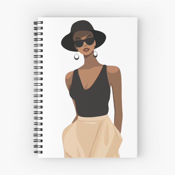 Item preview, Effortless Chic – Black Woman in Minimalist Fashion designed and sold by Denny-Danny.