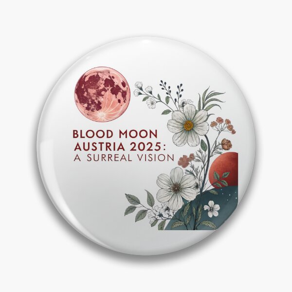 Item preview, lood Moon Austria 2025: Surreal Celestial Floral Vision T-Shirt designed and sold by AnnDesignStudio.