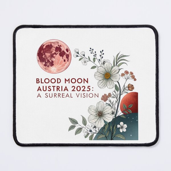 Item preview, lood Moon Austria 2025: Surreal Celestial Floral Vision T-Shirt designed and sold by AnnDesignStudio.