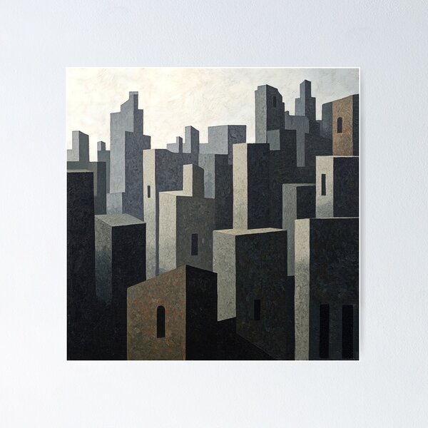Item preview, Brutalism | Post-impressionist painting style designed and sold by ComicsFactory.