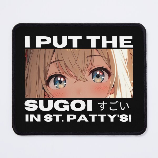 Item preview, Sugoi St. Patrick’s Day Anime Waifu Cute Kawaii Otaku designed and sold by goodiesvalley.