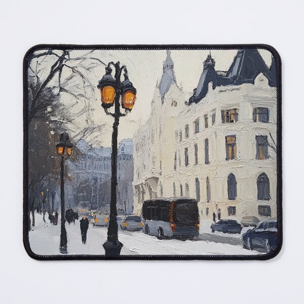 Item preview, Bucharest | Post-impressionist painting style designed and sold by ComicsFactory.