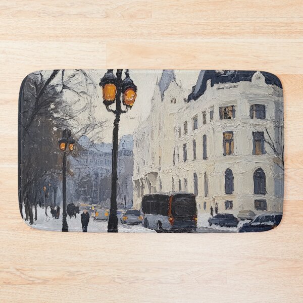 Item preview, Bucharest | Post-impressionist painting style designed and sold by ComicsFactory.