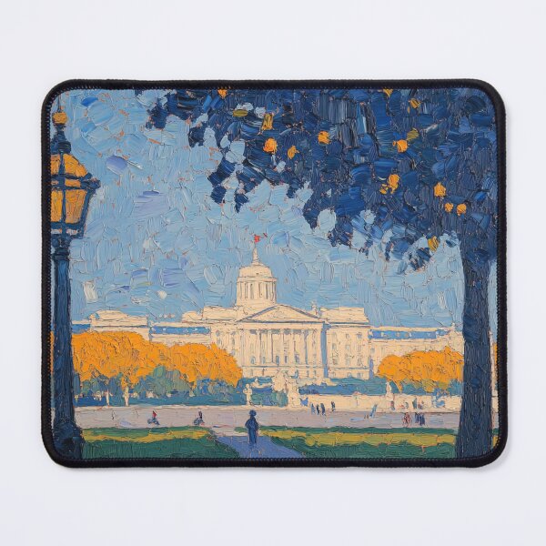 Item preview, Buckingham Palace | Post-impressionist painting style designed and sold by ComicsFactory.