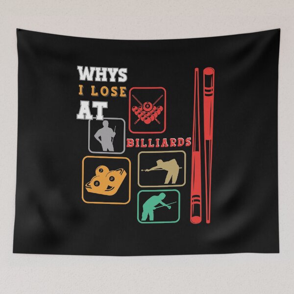 Item preview, Why I always lose at billiards designed and sold by KolbaVison.