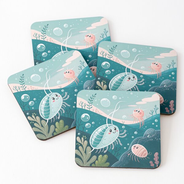 Item preview, plankton life scene designed and sold by AhArtMe.