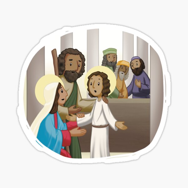 Item preview, Finding Jesus at the Temple designed and sold by MyRosaryBook.