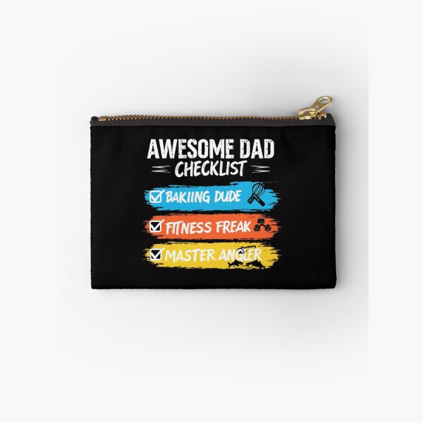 Item preview, "Awesome Dad Checklist" – Funny & Cool Fatherhood Appreciation Design designed and sold by Colorful-Garden.