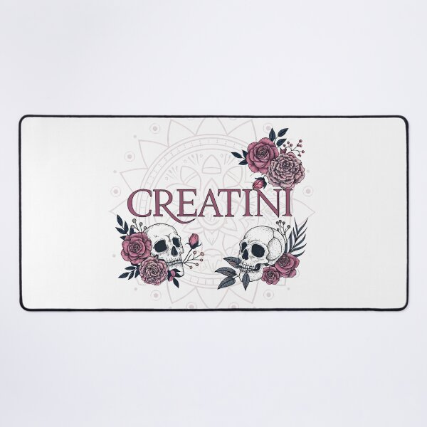 Item preview, Creatini Mandala: Skulls & Roses Grunge Gothic Art T-Shirt Print designed and sold by AnnDesignStudio.