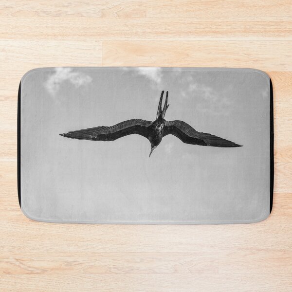 Item preview, The Male Magnificent Frigate Bird In Black And White designed and sold by Kay Brewer.
