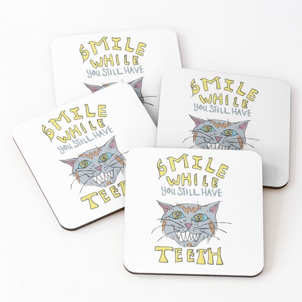 Item preview, Smile while you still have teeth art designed and sold by CrittersByLola.