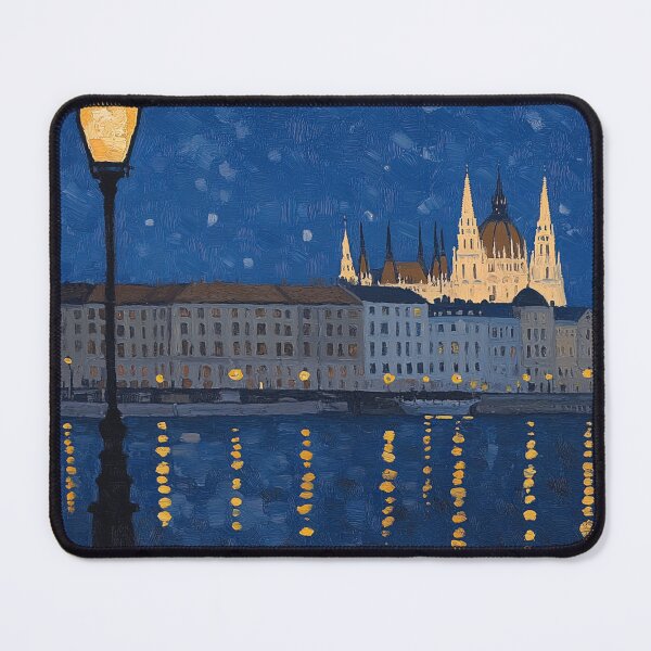 Item preview, Budapest | Post-impressionist painting style designed and sold by ComicsFactory.