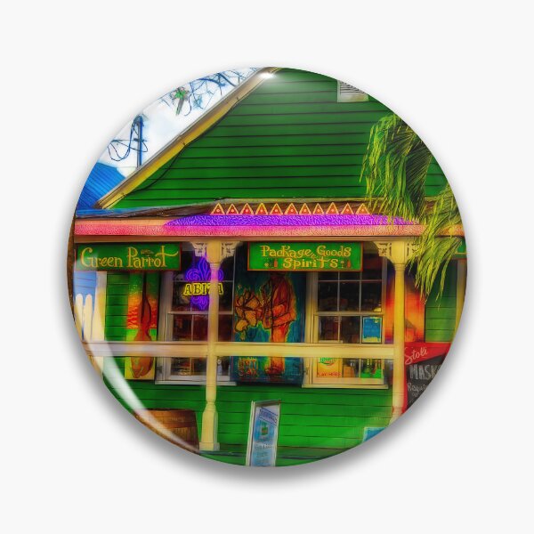 Item preview, Green Parrot Package Goods and Spirits Artfully Presented designed and sold by Kay Brewer.