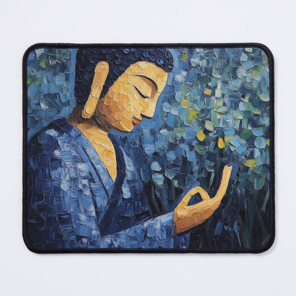 Item preview, Buddha | Post-impressionist painting style designed and sold by ComicsFactory.