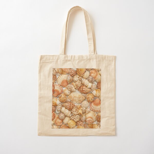 SHELL PATTERN Cotton Tote Bag