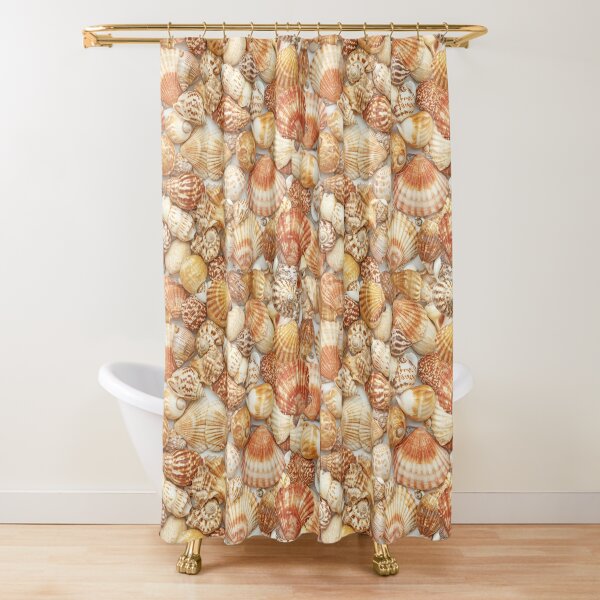 SHELL PATTERN Shower Curtain