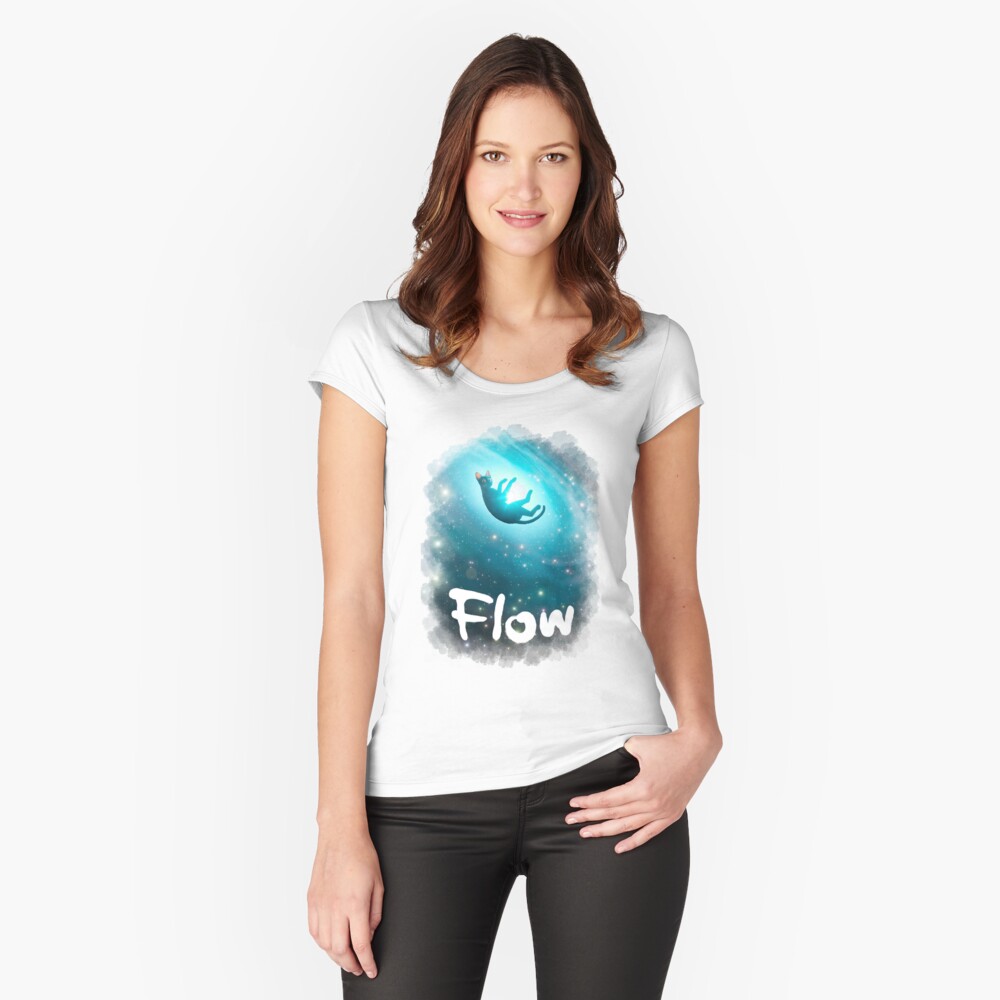 Item preview, Fitted Scoop T-Shirt designed and sold by quellira254172.