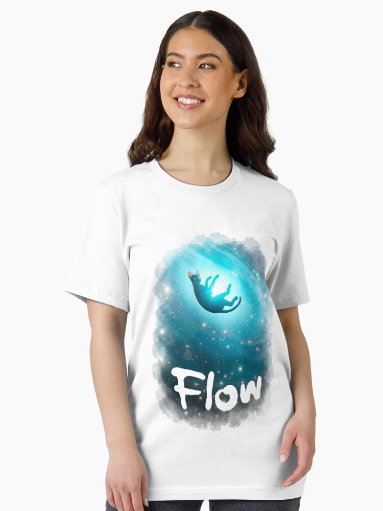 Thumbnail 1 of 7, Essential T-Shirt, Cat Flow animation movie designed and sold by quellira254172.