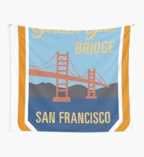 Golden Gate Bridge Patch Wall Tapestry