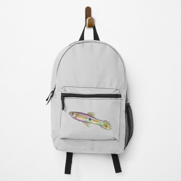 Item preview, Purple Guppy Fish Illustration designed and sold by LinhPhungArt.