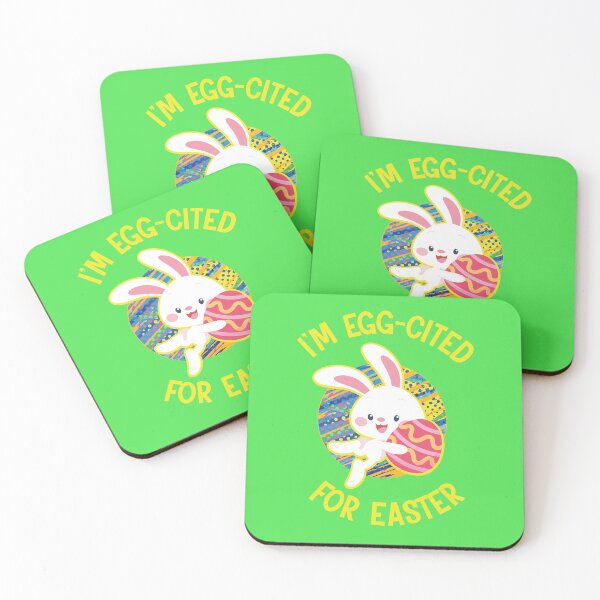 Item preview, I'm Egg-Cited For Easter designed and sold by TeeLabDesign.