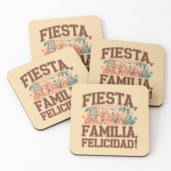 Item preview, Fiesta Familia Felicidad – Latin Celebration Design designed and sold by TeeGrit.